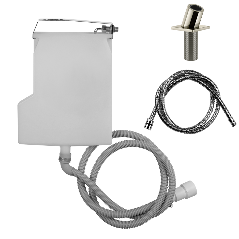 Rilievo Handshower Kit Rough - 59171 Bathroom Accessories GESSI Nickel PVD