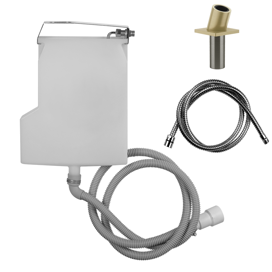 Rilievo Handshower Kit Rough - 59171 Bathroom Accessories GESSI Brass Brushed PVD