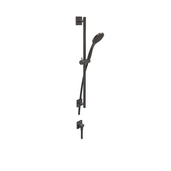 Rilievo Sliding Rail - 59242 Bathroom Accessories GESSI Black Metal Brushed PVD