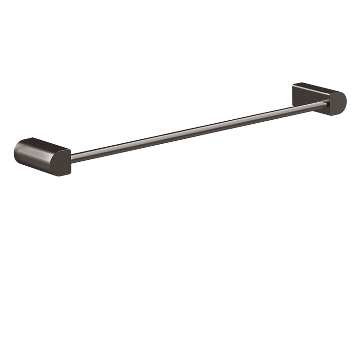 Rilievo Towel Rail - 59400 Bathroom Accessories GESSI Black Metal Brushed PVD