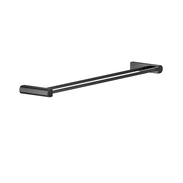 Rilievo Towel Rail - 59405 Bathroom Accessories GESSI Black Metal PVD