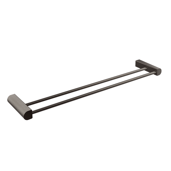 Rilievo Towel Rail - 59405 Bathroom Accessories GESSI Black Metal Brushed PVD
