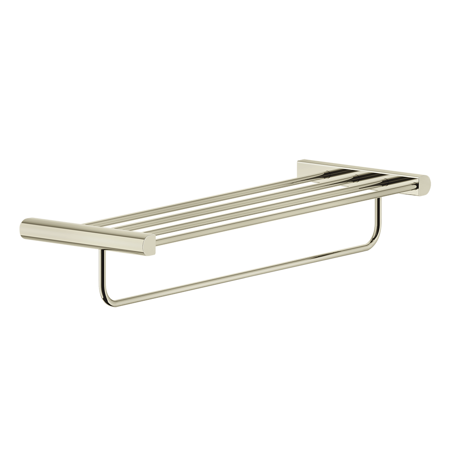 Rilievo Shelf With Towel Holder - 59407 Bathroom Accessories GESSI Nickel PVD