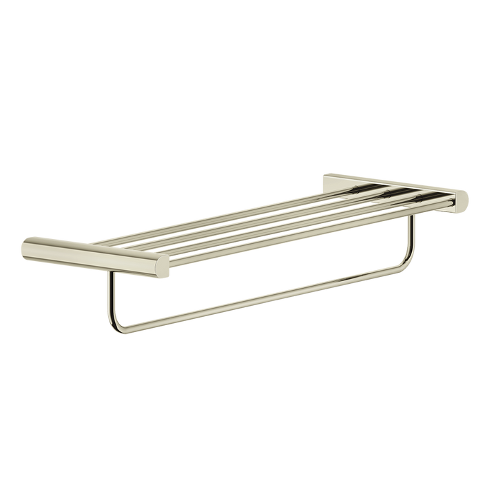 Rilievo Shelf With Towel Holder - 59407 Bathroom Accessories GESSI Nickel PVD