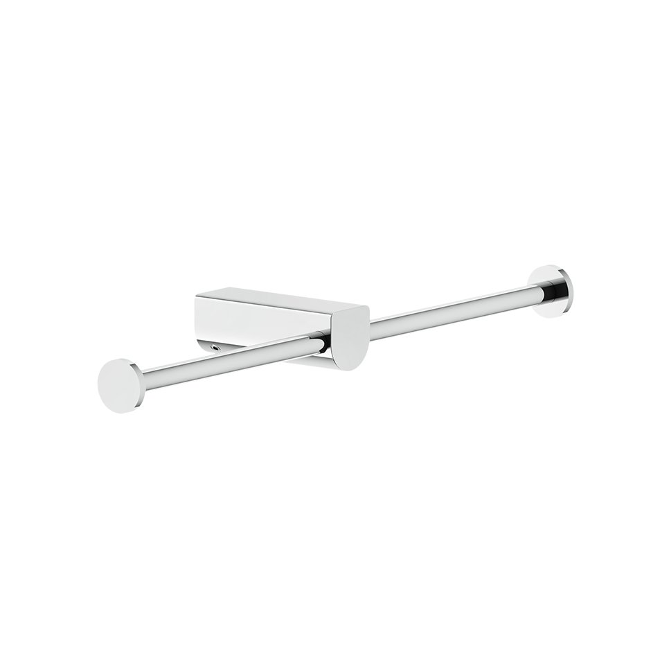 Rilievo Double Tissue Holder - 59415 Bathroom Accessories GESSI Chrome