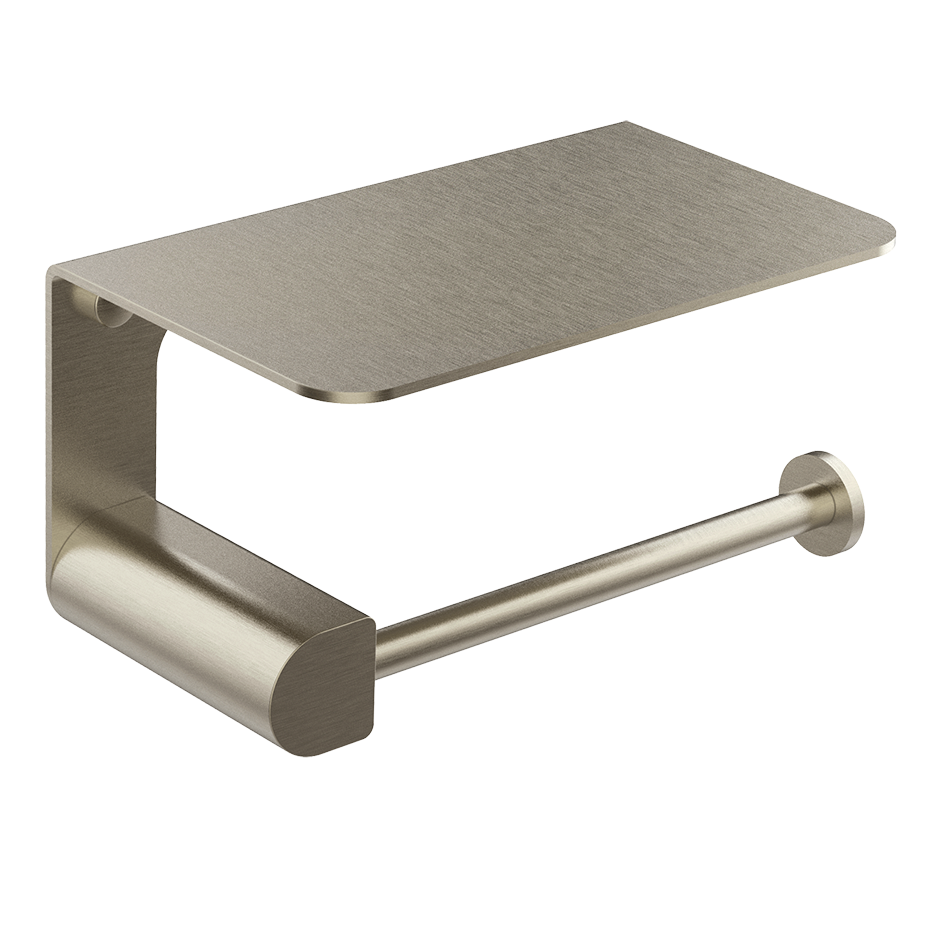 Rilievo Tissue Holder With Cover - 59449 Bathroom Accessories GESSI Finox Brushed Nickel