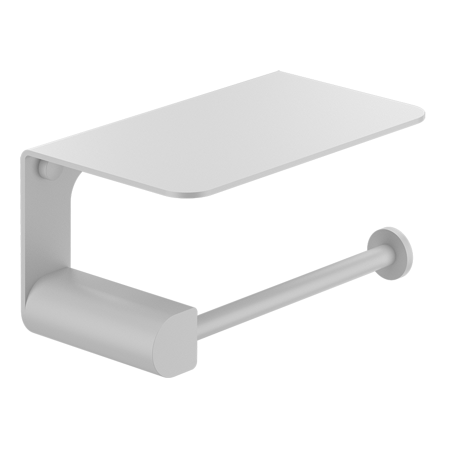 Rilievo Tissue Holder With Cover - 59449 Bathroom Accessories GESSI Matte White