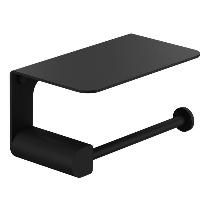 Rilievo Tissue Holder With Cover - 59449 Bathroom Accessories GESSI Matte Black