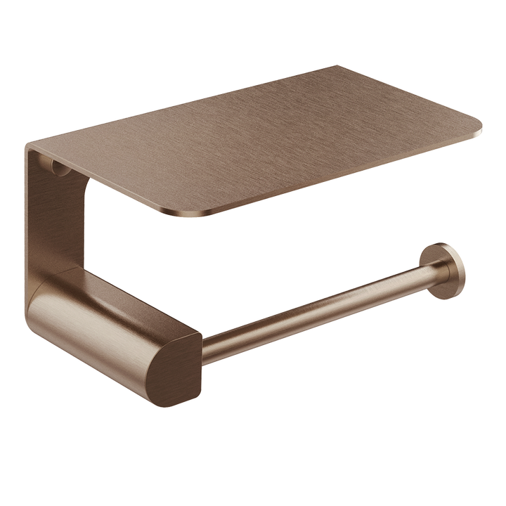 Rilievo Tissue Holder With Cover - 59449 Bathroom Accessories GESSI Copper Brushed PVD