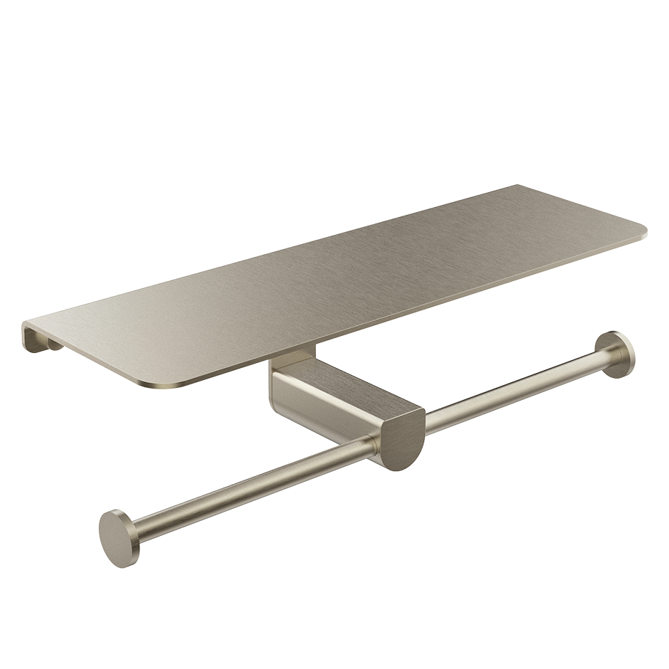 Rilievo Double Tissue Holder With Cover - 59450 Bathroom Accessories GESSI