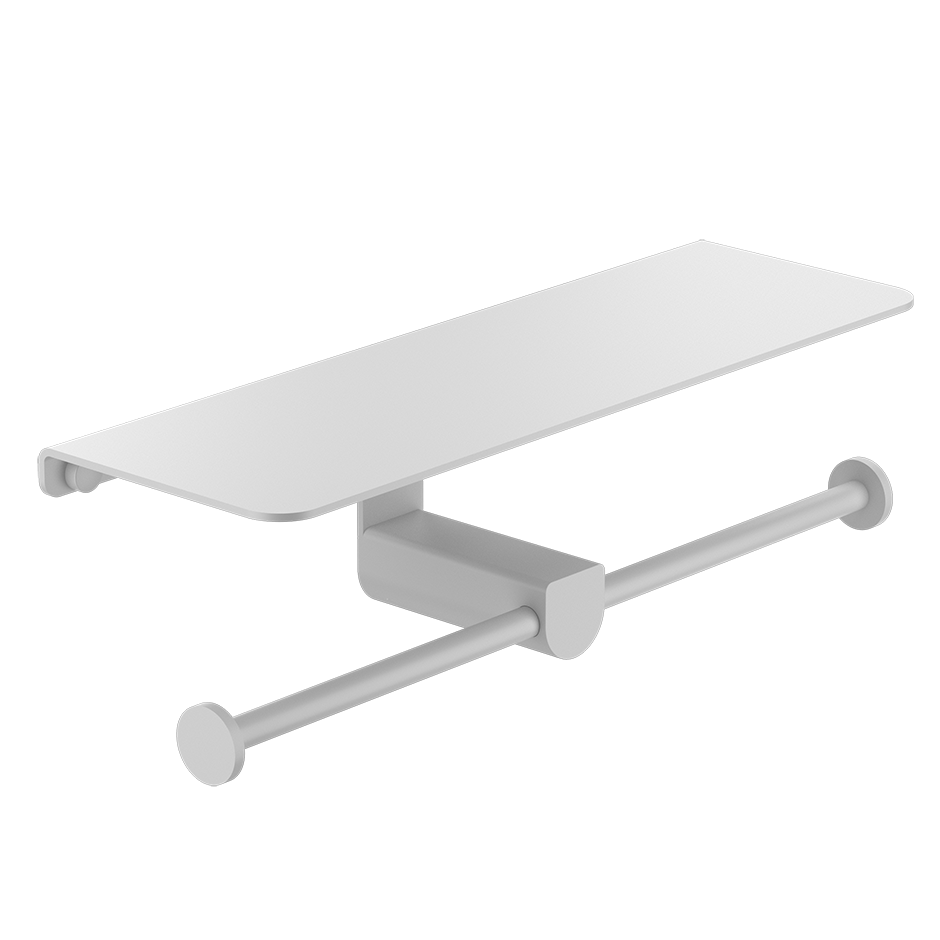 Rilievo Double Tissue Holder With Cover - 59450 Bathroom Accessories GESSI