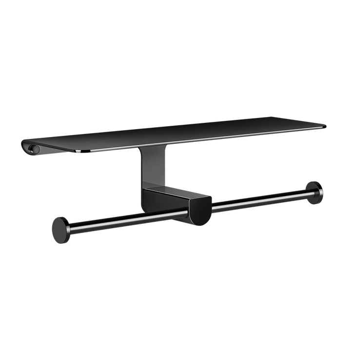Rilievo Double Tissue Holder With Cover - 59450 Bathroom Accessories GESSI