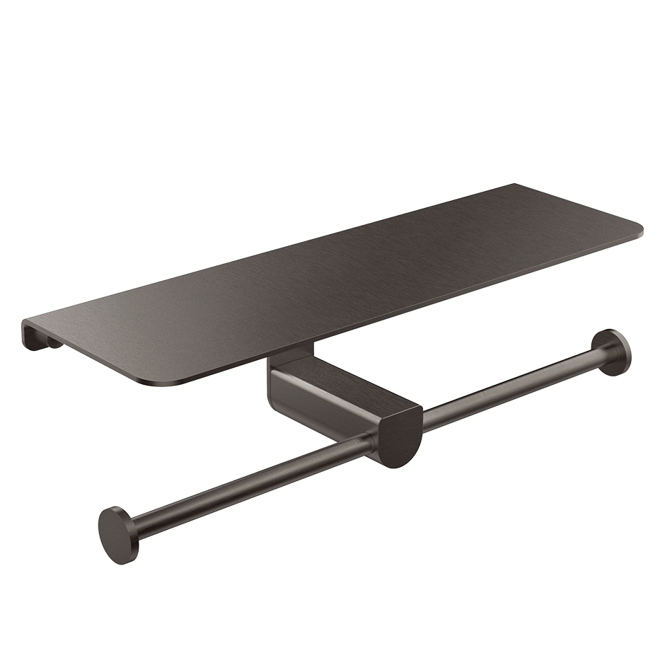 Rilievo Double Tissue Holder With Cover - 59450 Bathroom Accessories GESSI