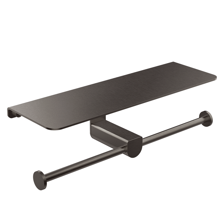 Rilievo Double Tissue Holder With Cover - 59450 Bathroom Accessories GESSI