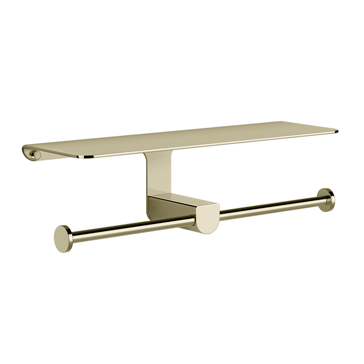 Rilievo Double Tissue Holder With Cover - 59450 Bathroom Accessories GESSI