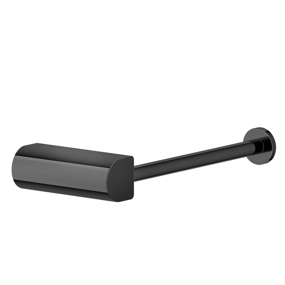 Rilievo Tissue Holder - 59455 Bathroom Accessories GESSI Black Metal PVD