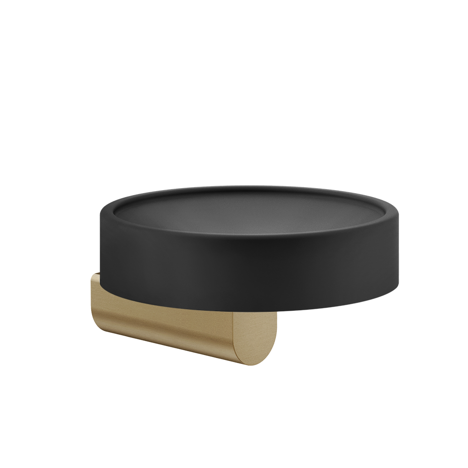Rilievo Soap Holder - 59502 Bathroom Accessories GESSI Warm Bronze Brushed PVD