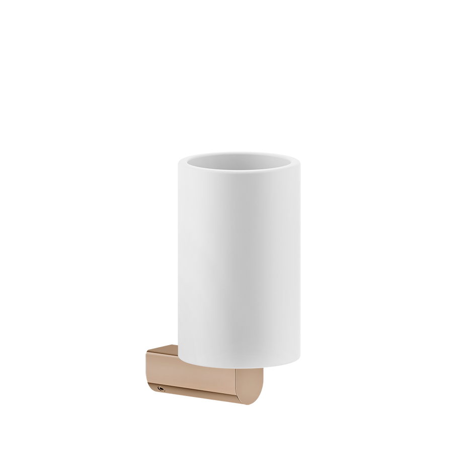 Rilievo Tumbler Holder - 59507 Bathroom Accessories GESSI Copper PVD