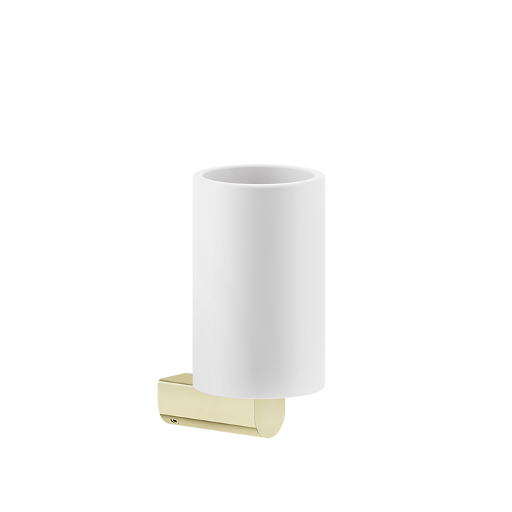 Rilievo Tumbler Holder - 59507 Bathroom Accessories GESSI Brass PVD
