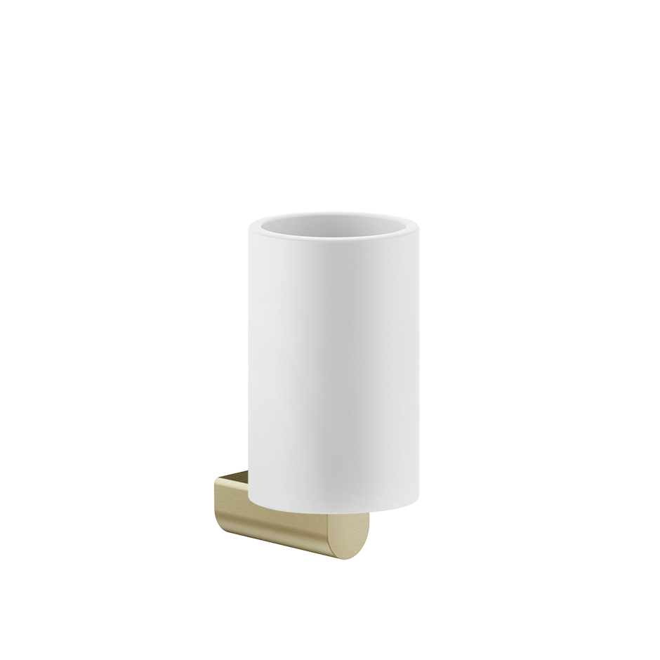 Rilievo Tumbler Holder - 59507 Bathroom Accessories GESSI Brass Brushed PVD