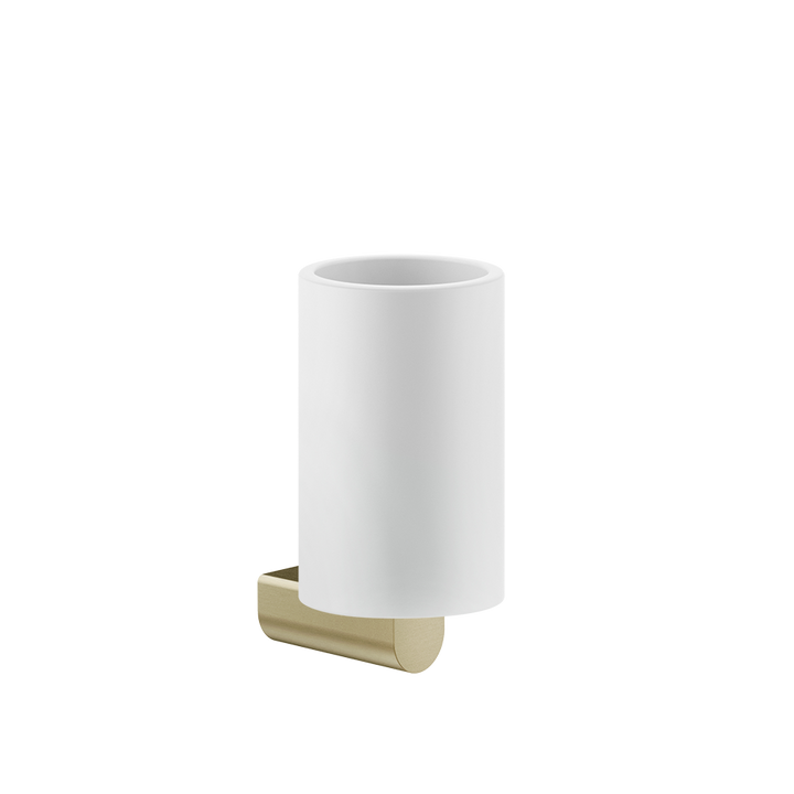 Rilievo Tumbler Holder - 59507 Bathroom Accessories GESSI Brass Brushed PVD