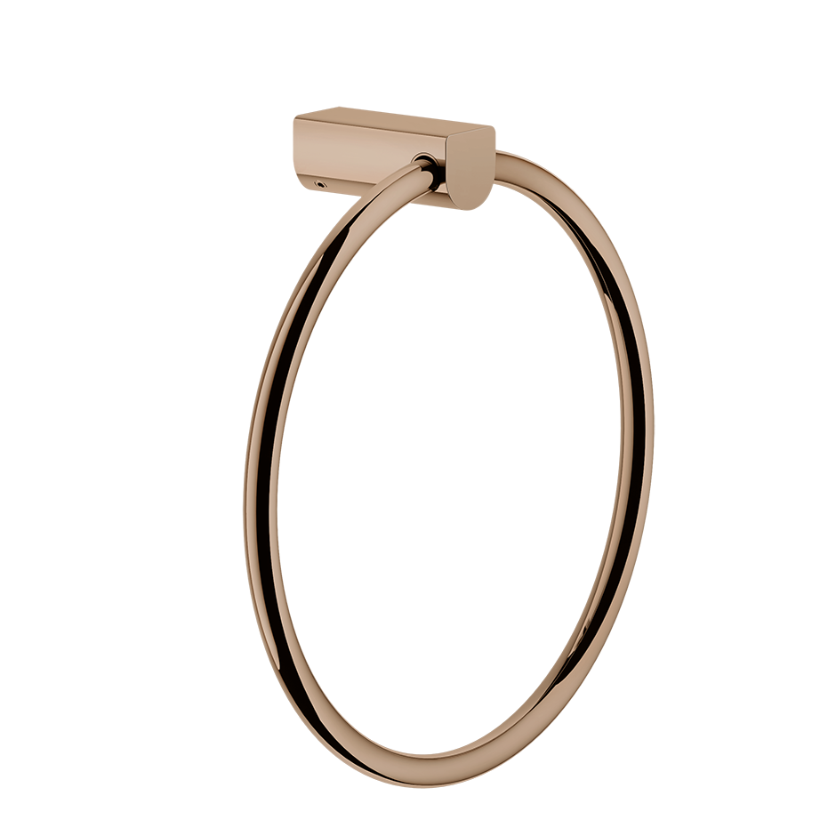 Rilievo Towel Ring - 59509 Bathroom Accessories GESSI Copper PVD