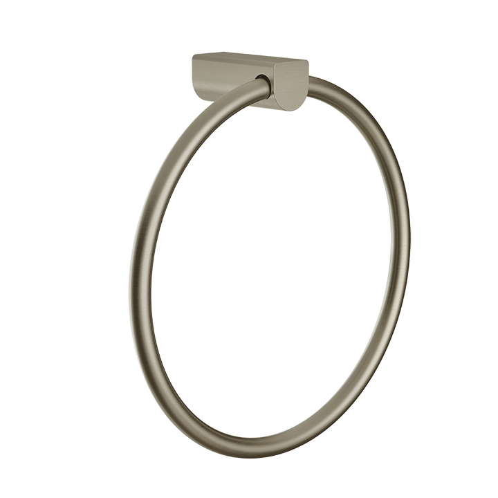 Rilievo Towel Ring - 59509 Bathroom Accessories GESSI Finox Brushed Nickel