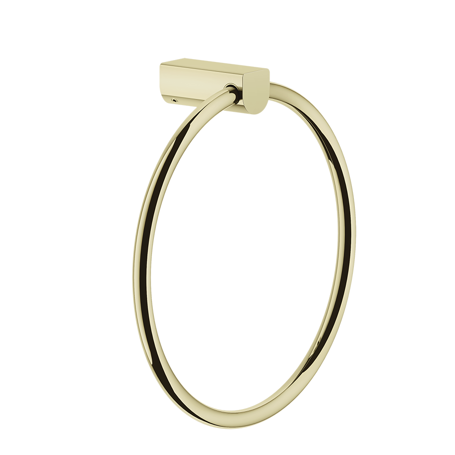 Rilievo Towel Ring - 59509 Bathroom Accessories GESSI Brass PVD