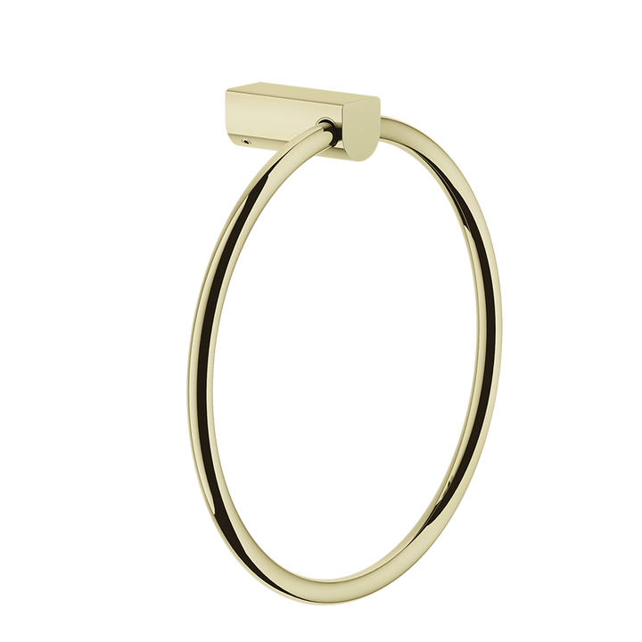Rilievo Towel Ring - 59509 Bathroom Accessories GESSI Brass PVD