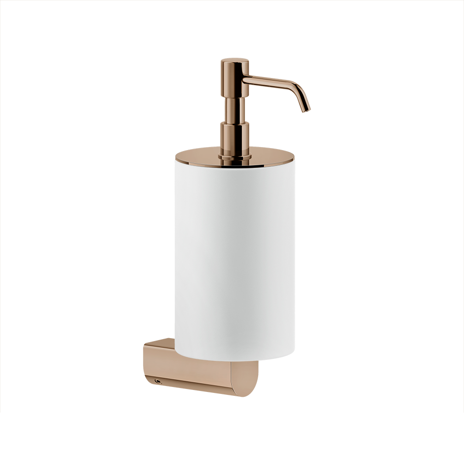 Rilievo Soap Dispenser Holder - 59513 Bathroom Accessories GESSI Copper PVD