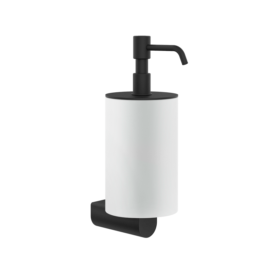 Rilievo Soap Dispenser Holder - 59513 Bathroom Accessories GESSI Matte Black