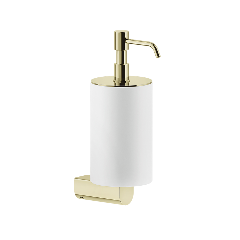 Rilievo Soap Dispenser Holder - 59513 Bathroom Accessories GESSI Brass PVD