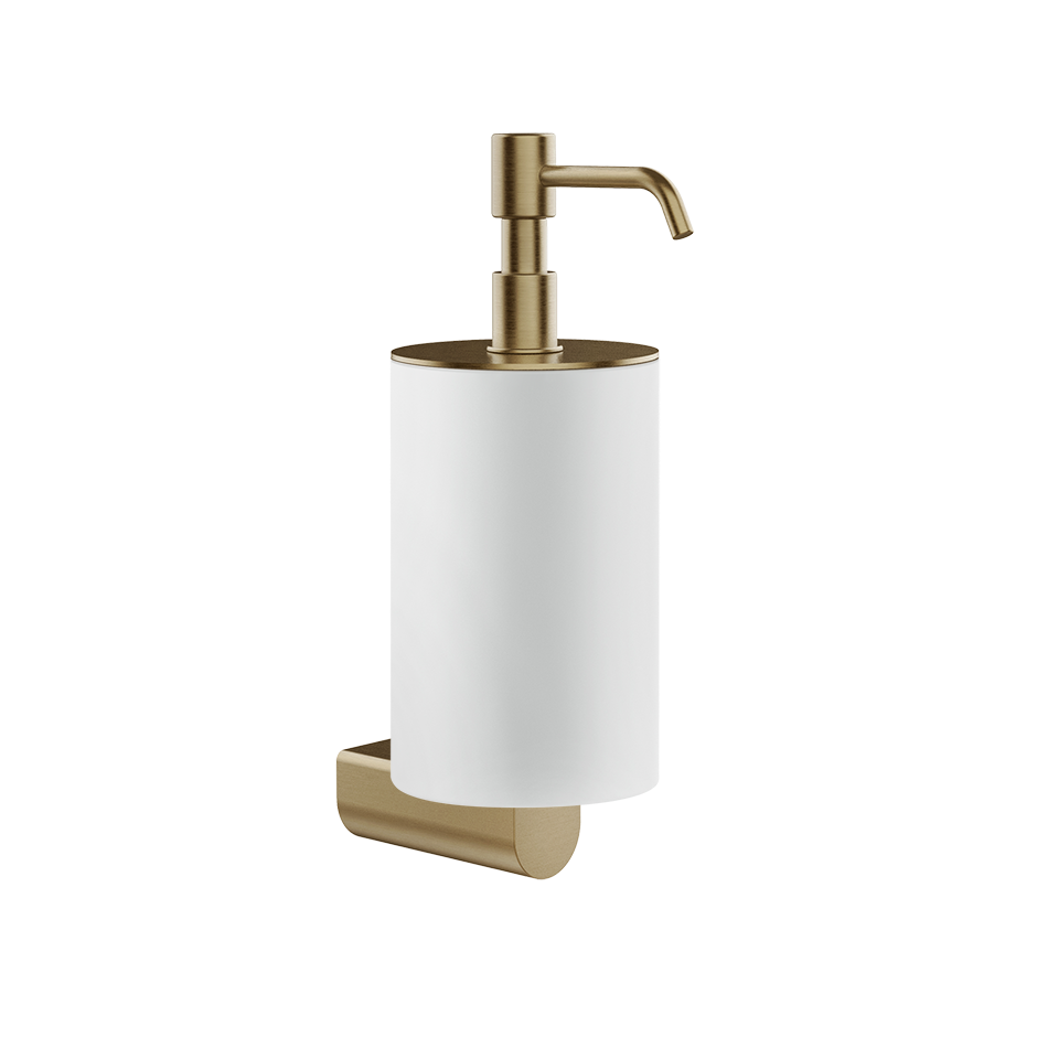 Rilievo Soap Dispenser Holder - 59513 Bathroom Accessories GESSI Warm Bronze Brushed PVD