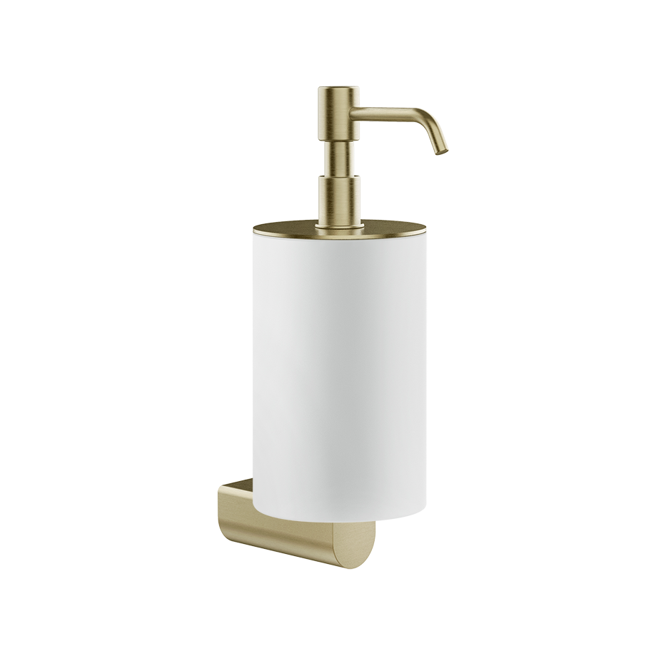 Rilievo Soap Dispenser Holder - 59513 Bathroom Accessories GESSI Brass Brushed PVD