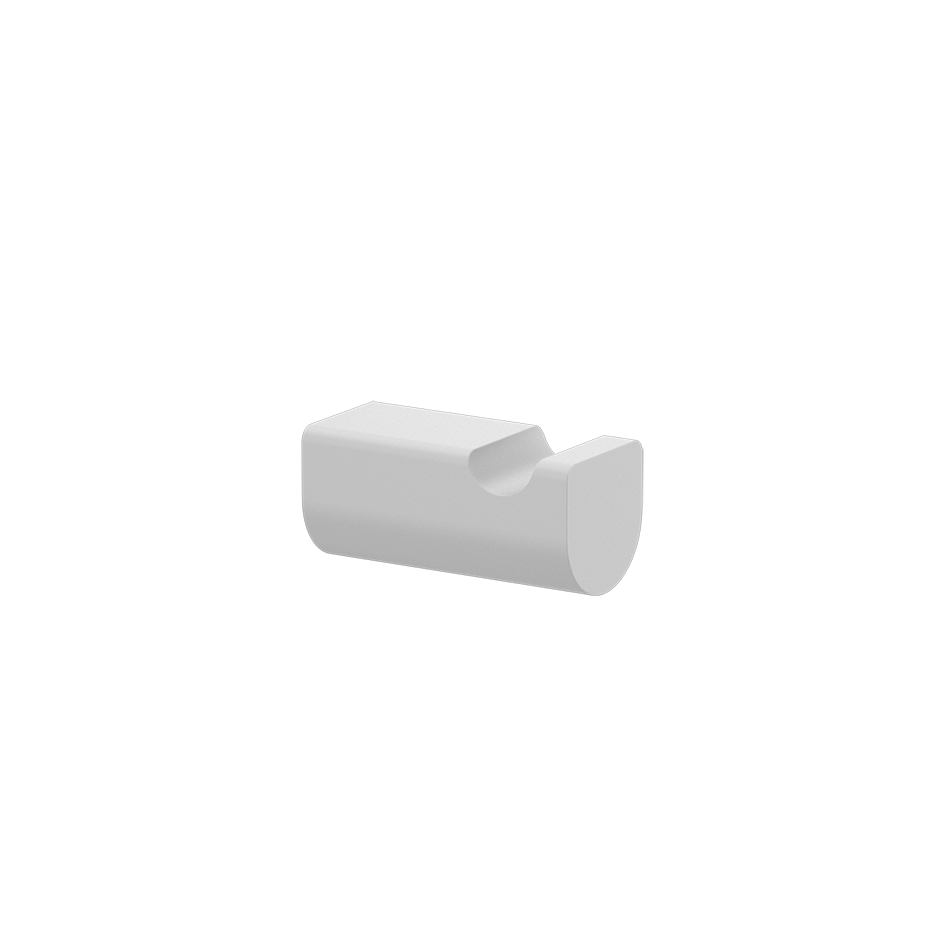 Rilievo Garment Hook - 59521 Bathroom Accessories GESSI Matte White