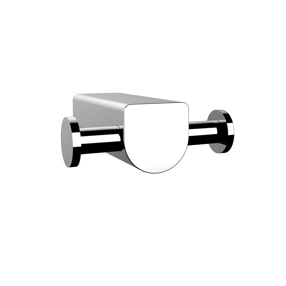 Rilievo Double Garment Hook - 59522 Bathroom Accessories GESSI Chrome