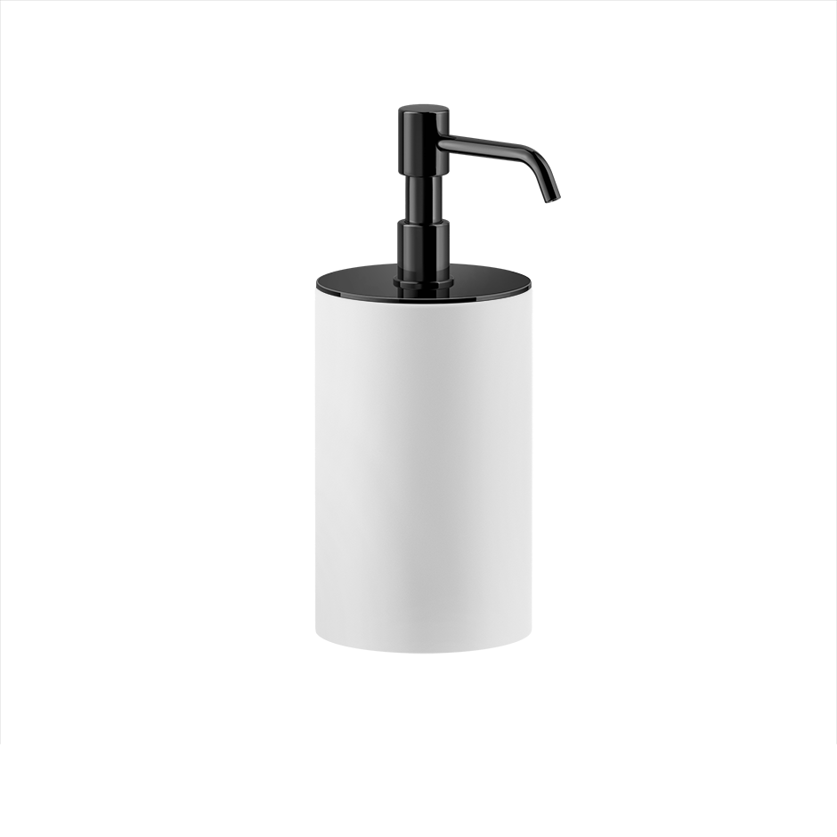 Anello Soap Dispenser - 59537 Bathroom Accessories GESSI Black Metal PVD
