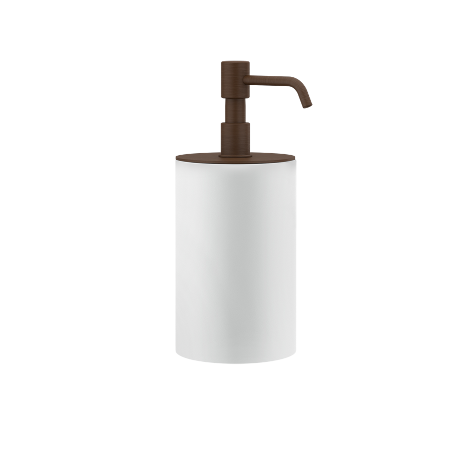 Anello Soap Dispenser - 59537 Bathroom Accessories GESSI Dark Bronze