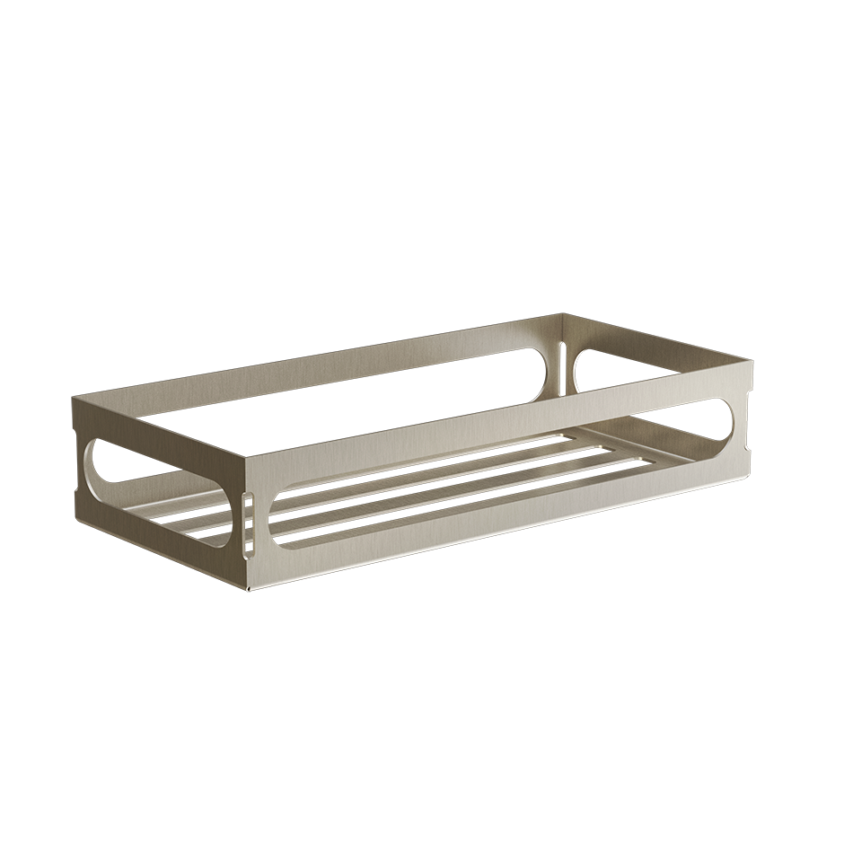 Rilievo Shelf - 59549 Bathroom Accessories GESSI Finox Brushed Nickel