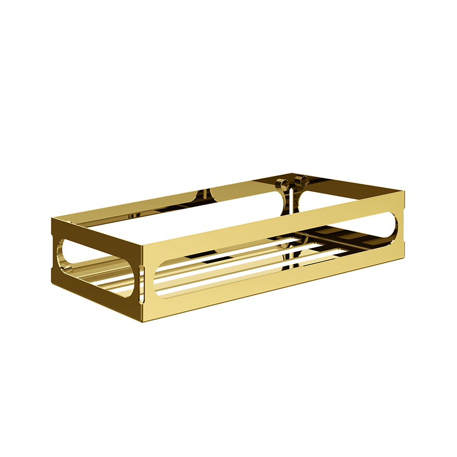 Rilievo Shelf - 59549 Bathroom Accessories GESSI Gold PVD