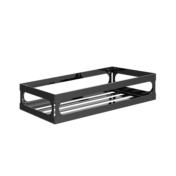 Rilievo Shelf - 59549 Bathroom Accessories GESSI Black Metal PVD