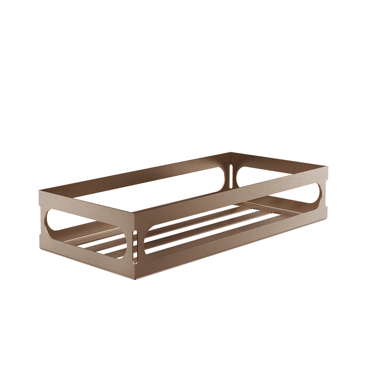 Rilievo Shelf - 59549 Bathroom Accessories GESSI Copper Brushed PVD