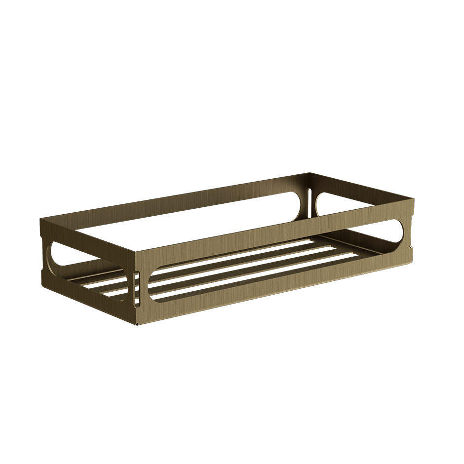 Rilievo Shelf - 59549 Bathroom Accessories GESSI Antique Brass