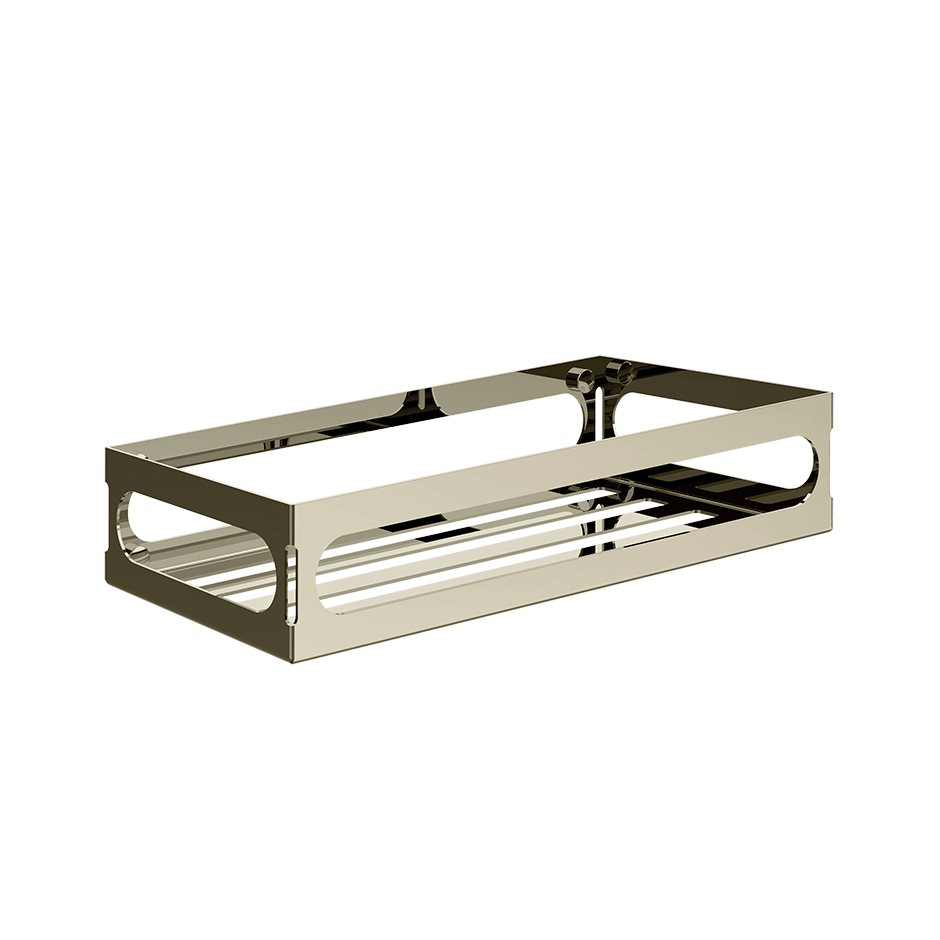 Rilievo Shelf - 59549 Bathroom Accessories GESSI Nickel PVD
