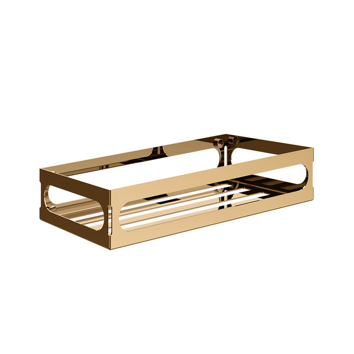 Rilievo Shelf - 59549 Bathroom Accessories GESSI Warm Bronze PVD