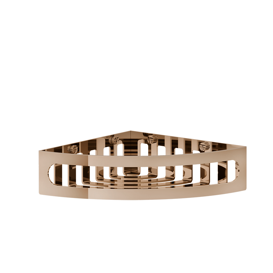 Rilievo Corner Shelf - 59561 Bathroom Accessories GESSI Copper PVD