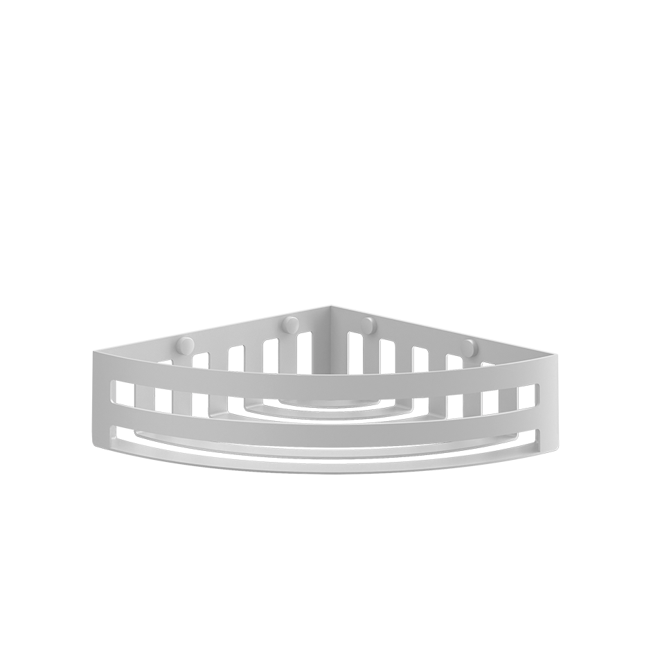 Rilievo Corner Shelf - 59561 Bathroom Accessories GESSI Matte White