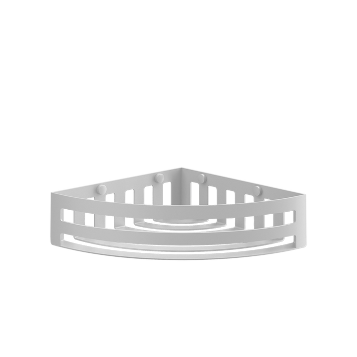 Rilievo Corner Shelf - 59561 Bathroom Accessories GESSI Matte White