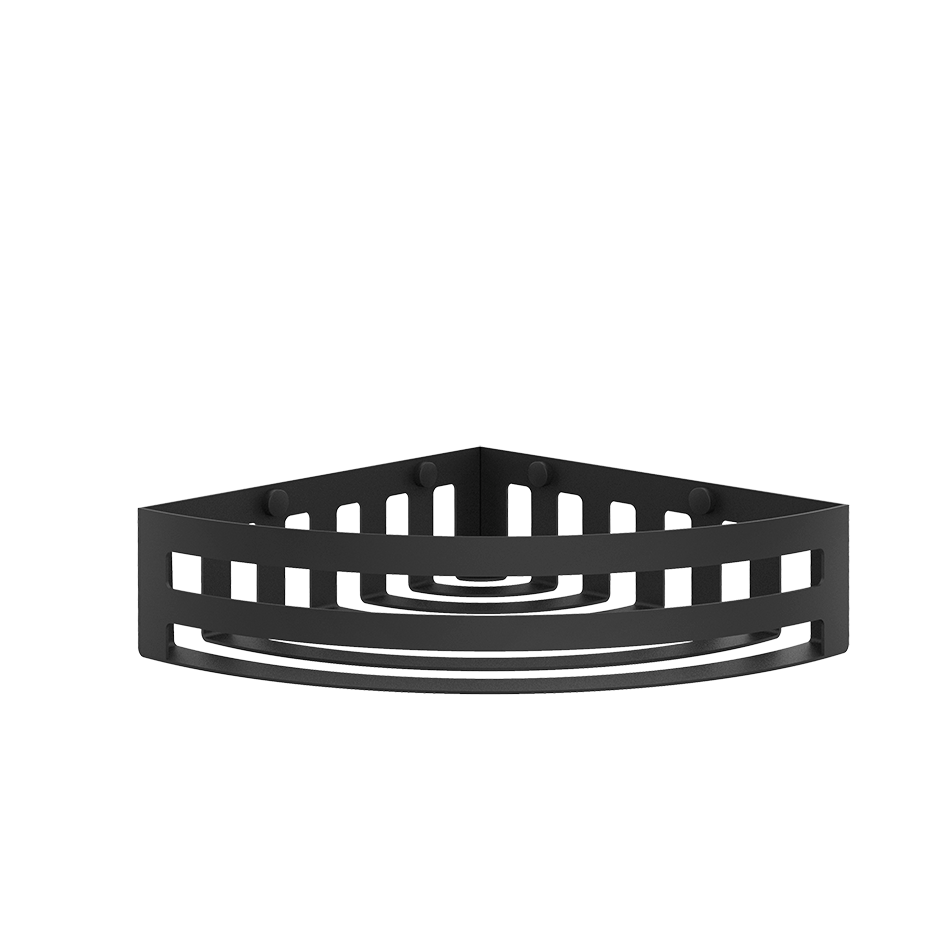 Rilievo Corner Shelf - 59561 Bathroom Accessories GESSI Matte Black
