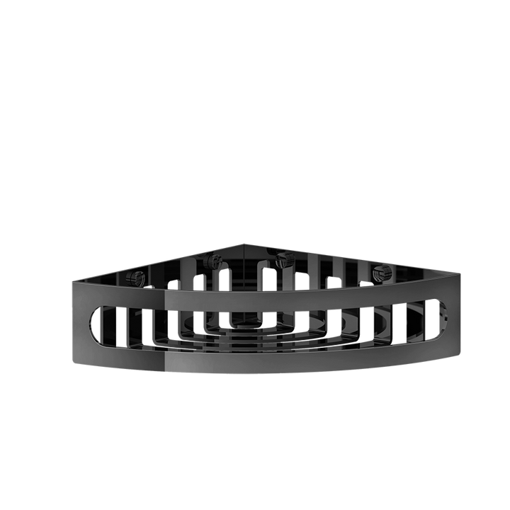 Rilievo Corner Shelf - 59561 Bathroom Accessories GESSI Black Metal PVD